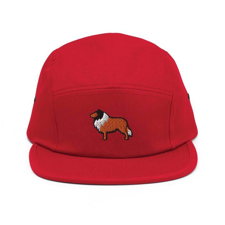 Rough Collie 5 Panel Camper Cap