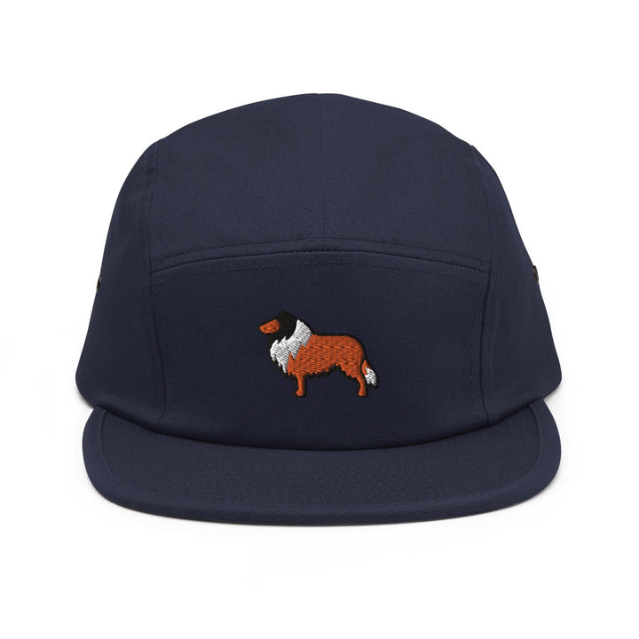 Rough Collie 5 Panel Camper Cap