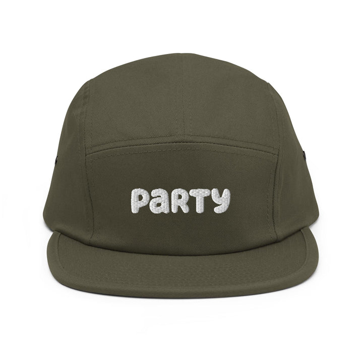 Party Hat 5 Panel Camper Cap