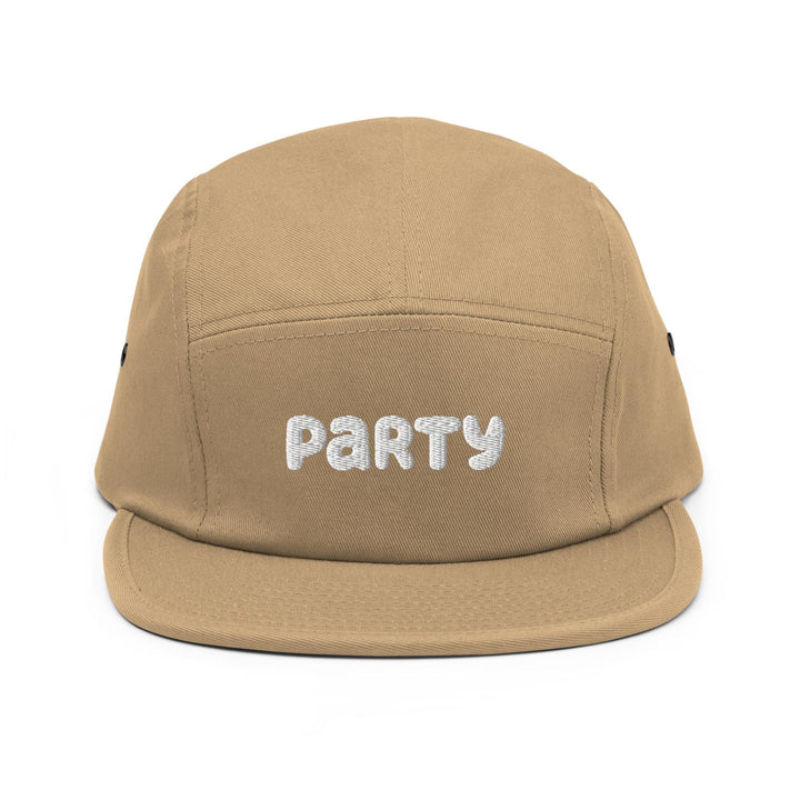 Party Hat 5 Panel Camper Cap