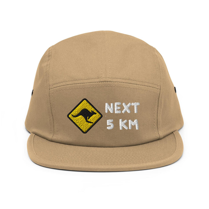 Kangaroo Road Sign 5 Panel Camper Cap