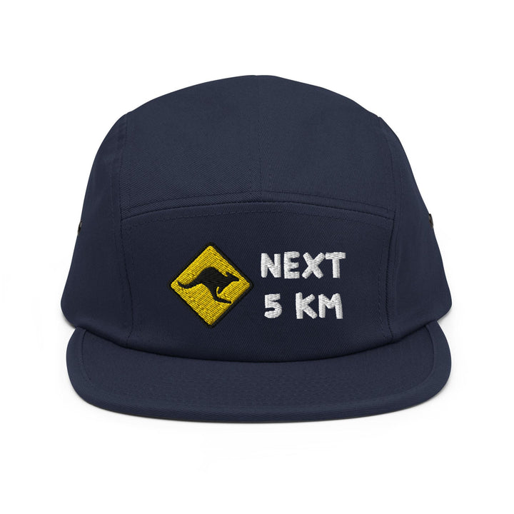 Kangaroo Road Sign 5 Panel Camper Cap