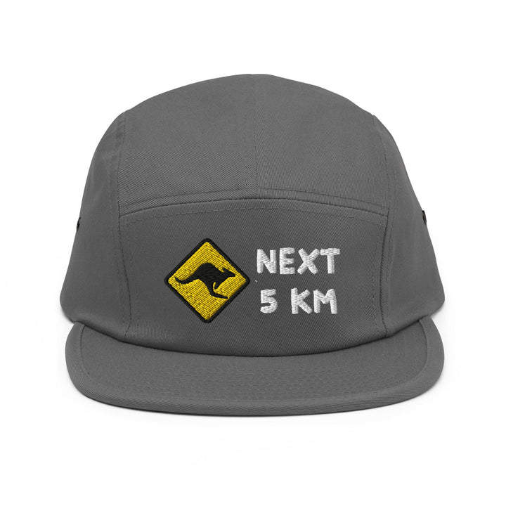 Kangaroo Road Sign 5 Panel Camper Cap