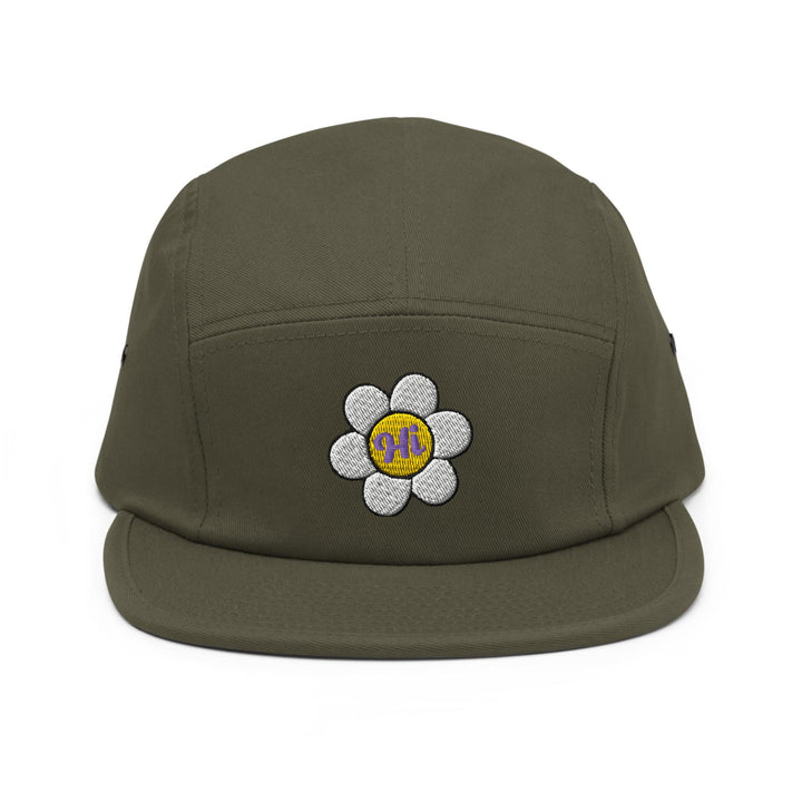 Hi Flower 5 Panel Camper Cap