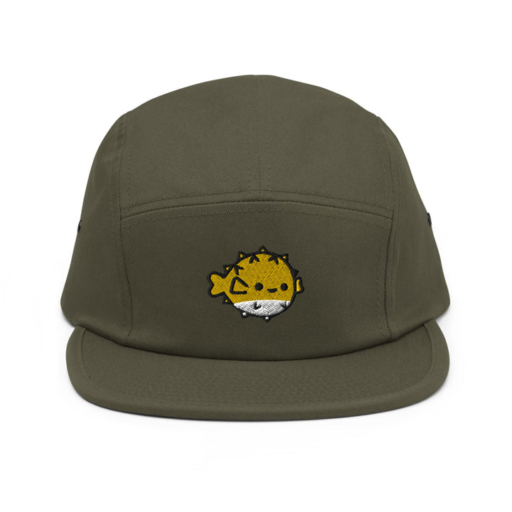 Puffer Fish 5 Panel Camper Cap