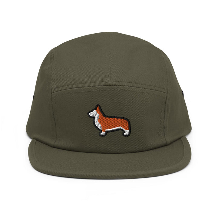 Pembroke Welsh Corgi 5 Panel Camper Cap