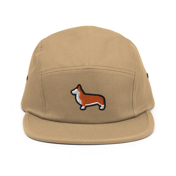 Pembroke Welsh Corgi 5 Panel Camper Cap