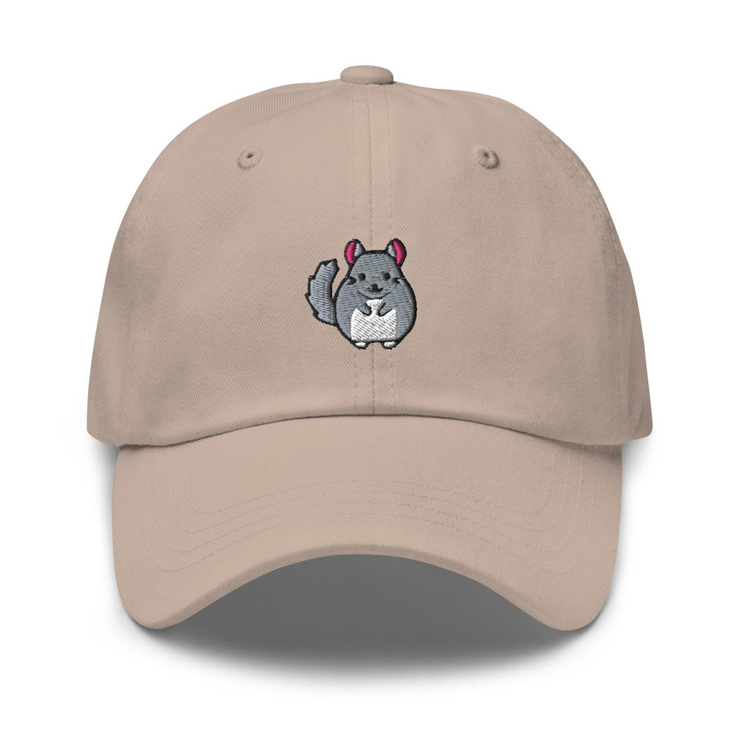 a baseball cap with a cartoon character on it