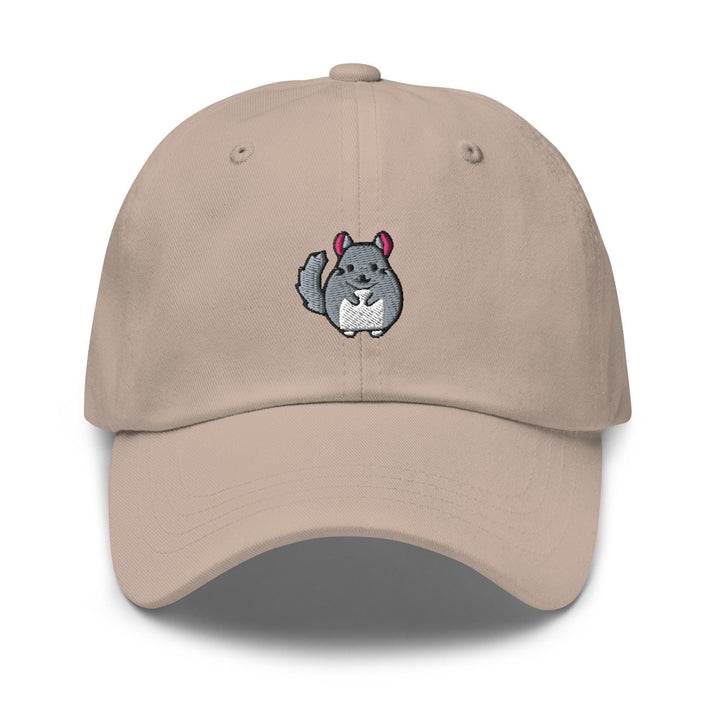 a baseball cap with a cartoon character on it