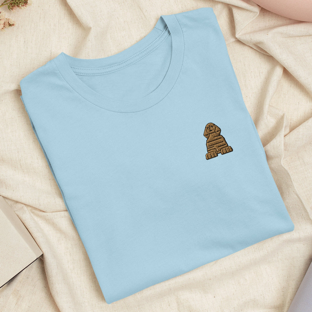 Great Sphinx of Giza Embroidered T-shirt