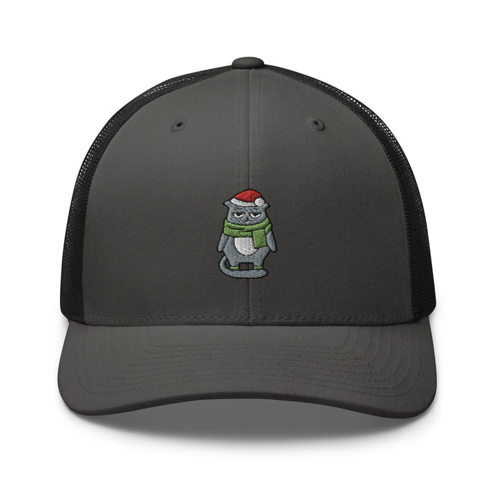 Grumpy Cat Christmas Time Trucker Cap