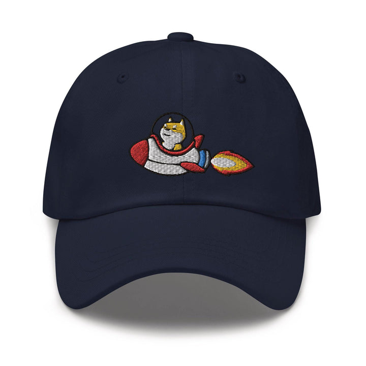 Rocket Shiba Inu Dad Cap