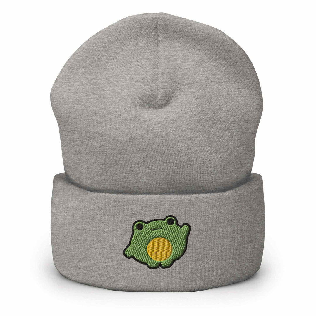 Chonky Cartoon Frog Beanie