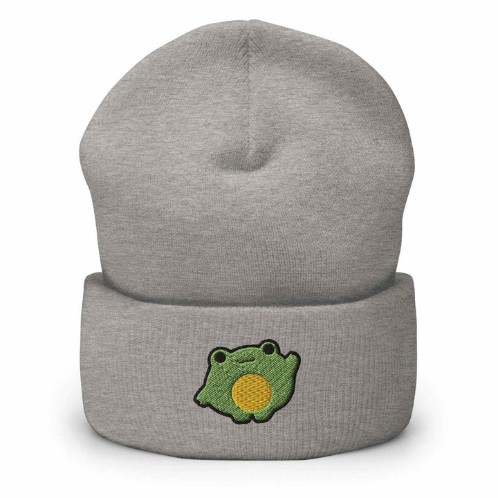 Chonky Cartoon Frog Beanie