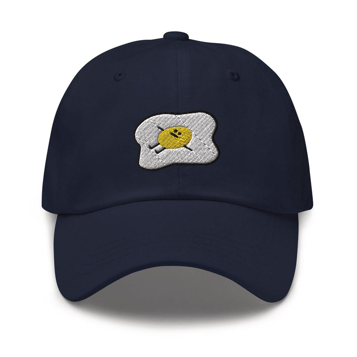Kawaii Lazy Unmotivated Fried Egg Dad Cap