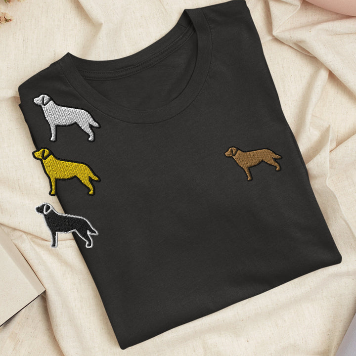 Labrador Retriever Embroidered T-shirt