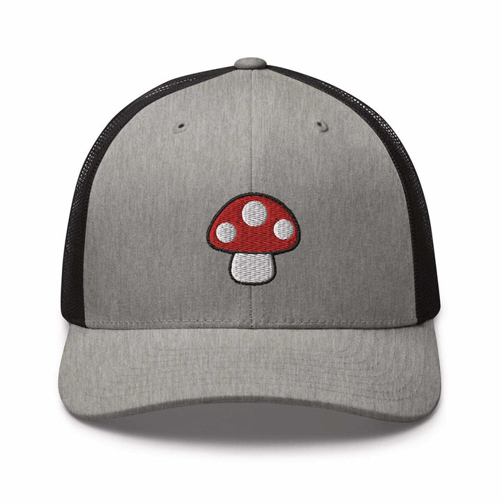 Toadstool Red Mushroom Trucker Cap