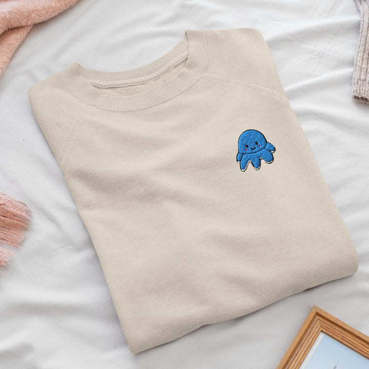 Smiling Plush Octopus Sweatshirt