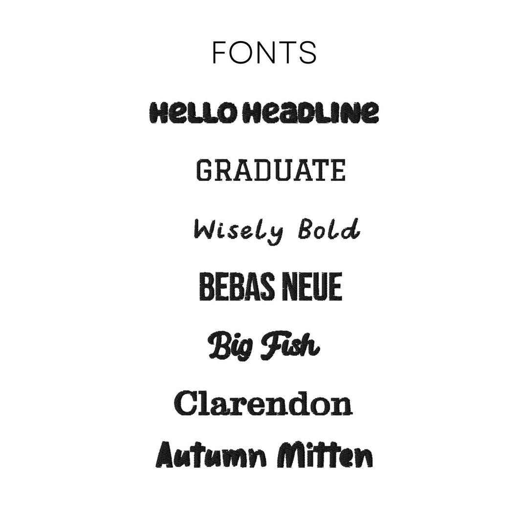 Custom College Letter Trucker Cap