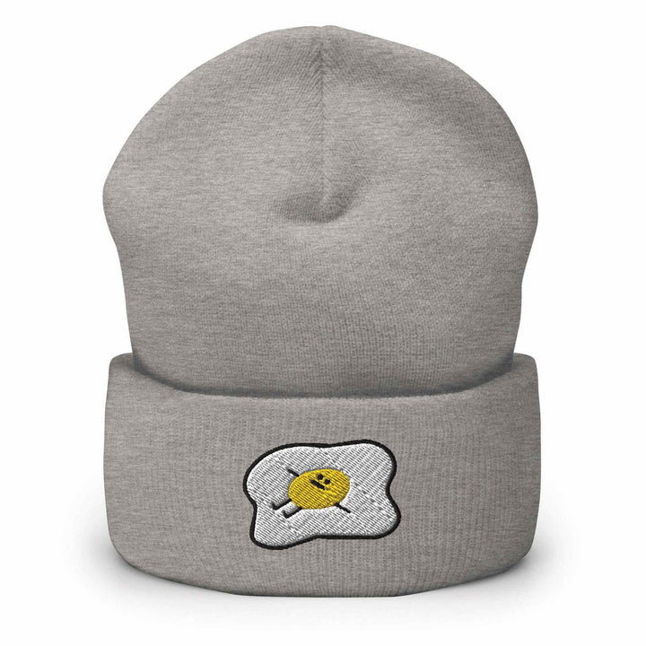 Kawaii Lazy Unmotivated Fried Egg Beanie