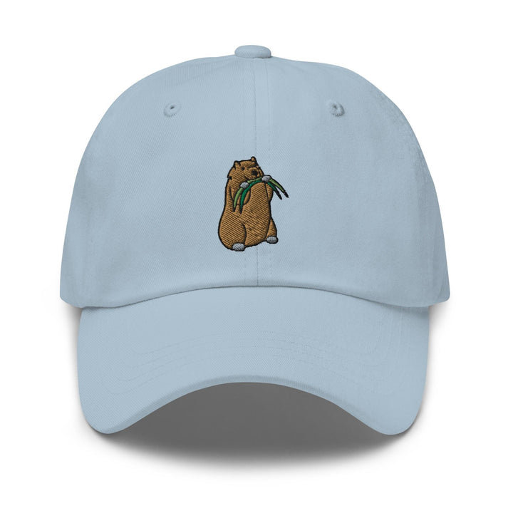 Marmot Munching Grass Dad Cap