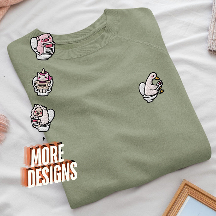 a t - shirt with a bunch of stickers on it