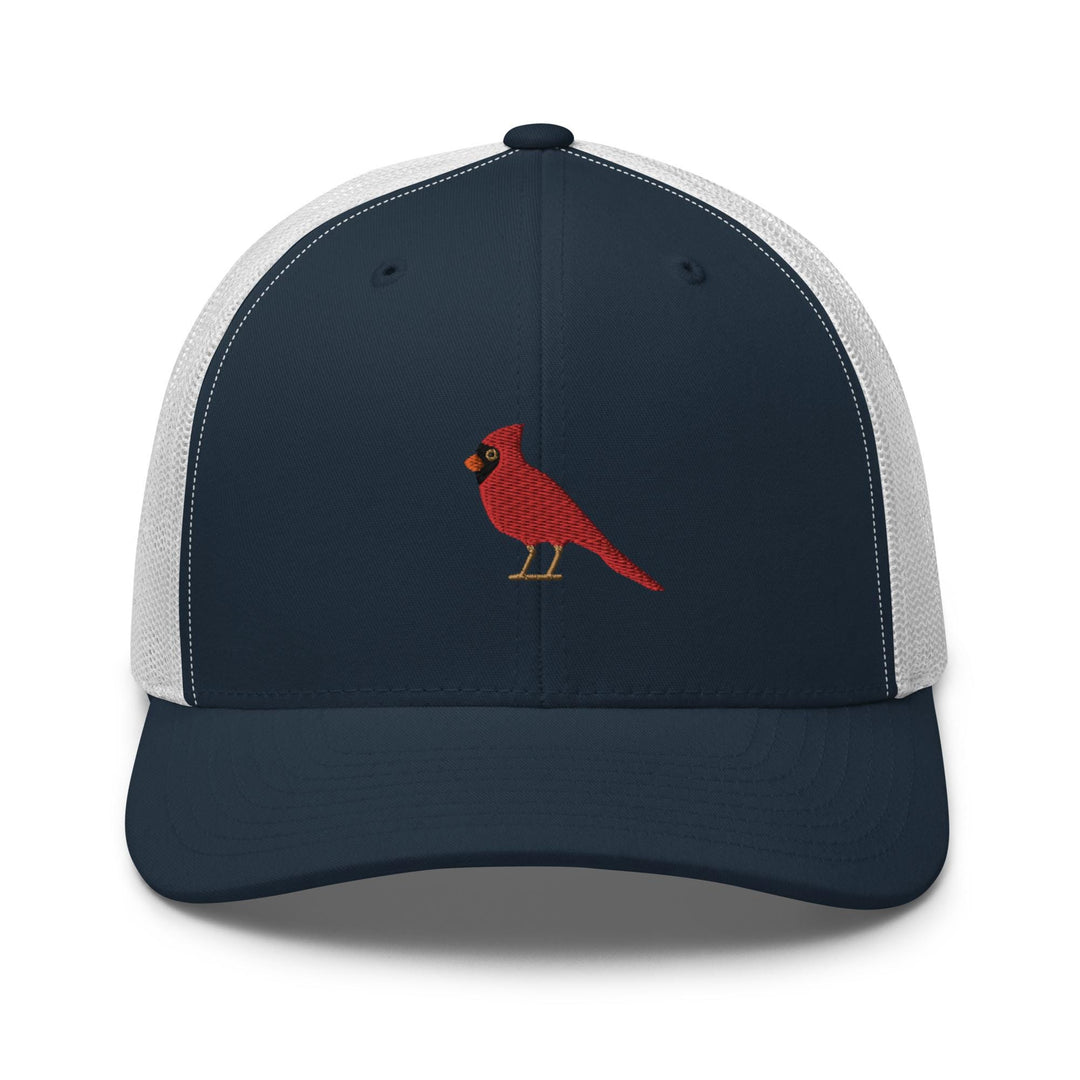 Red Cardinal Bird Watcher Trucker Cap