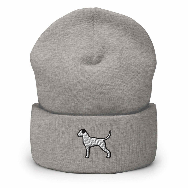 White Boxer Beanie