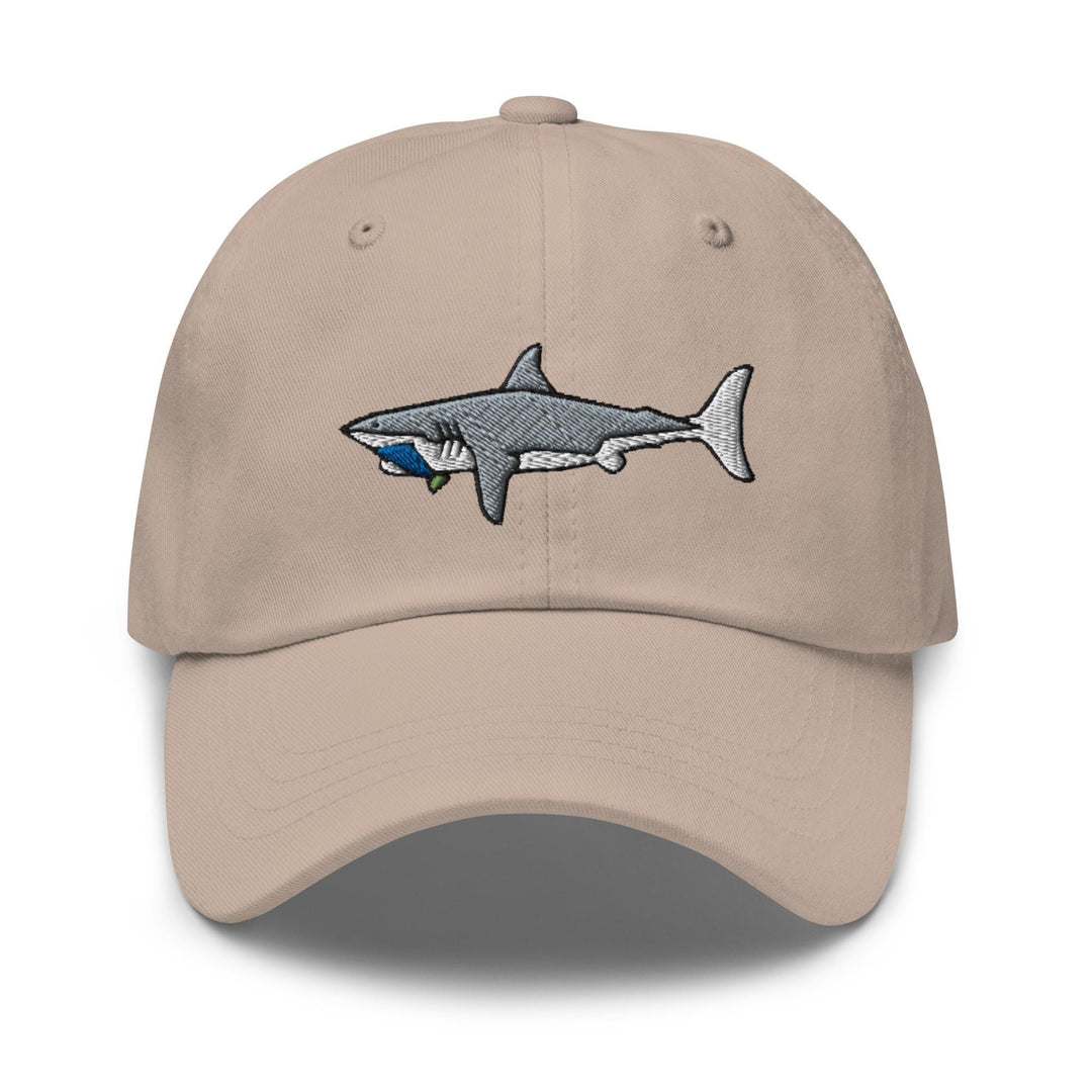 Great White Shark Dad Cap