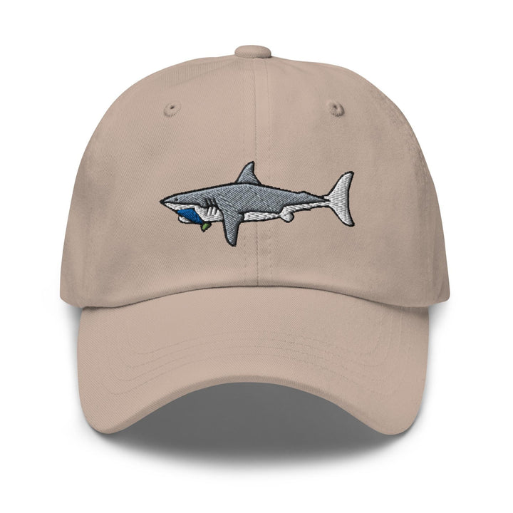 Great White Shark Dad Cap
