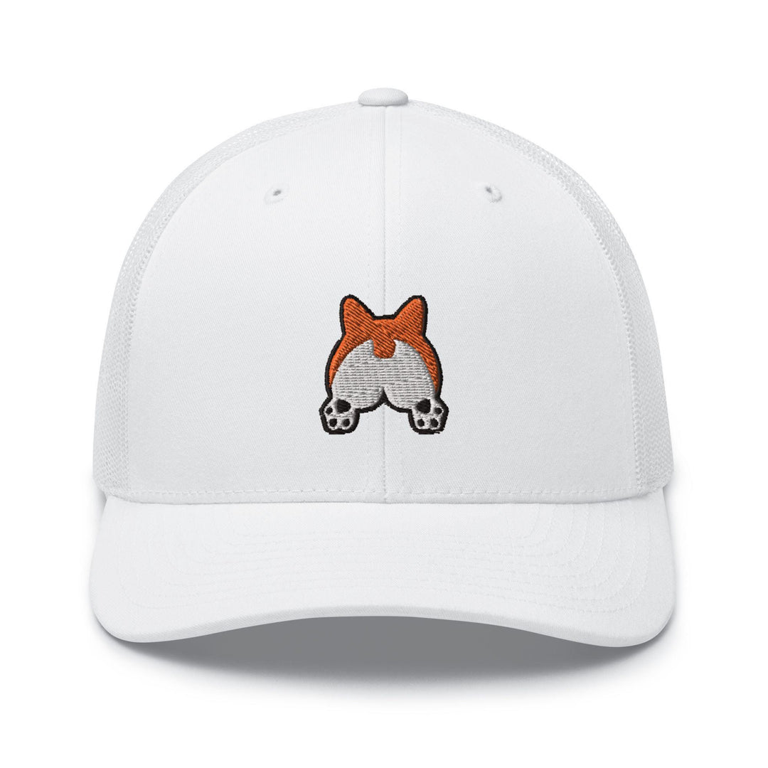 Corgi Booty Trucker Cap