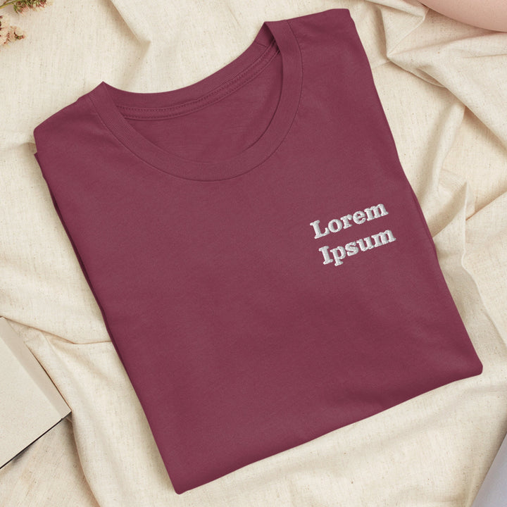 Lorem Ipsum Embroidered T-shirt