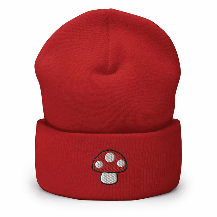 Toadstool Red Mushroom Beanie