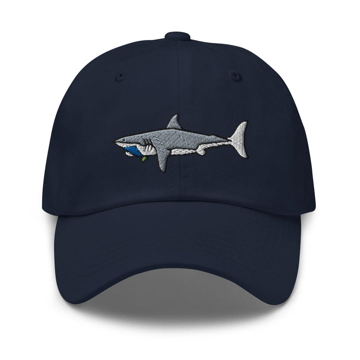Great White Shark Dad Cap