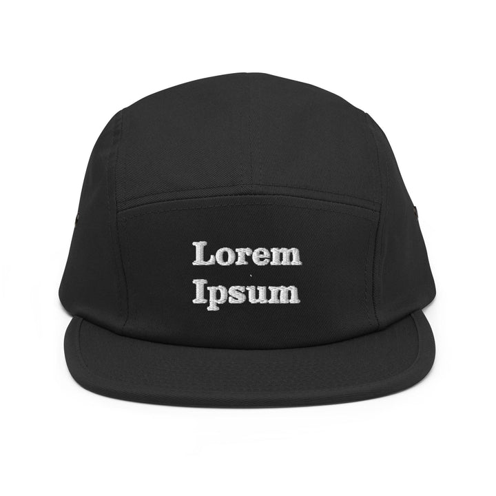 Lorem Ipsum 5 Panel Camper Cap