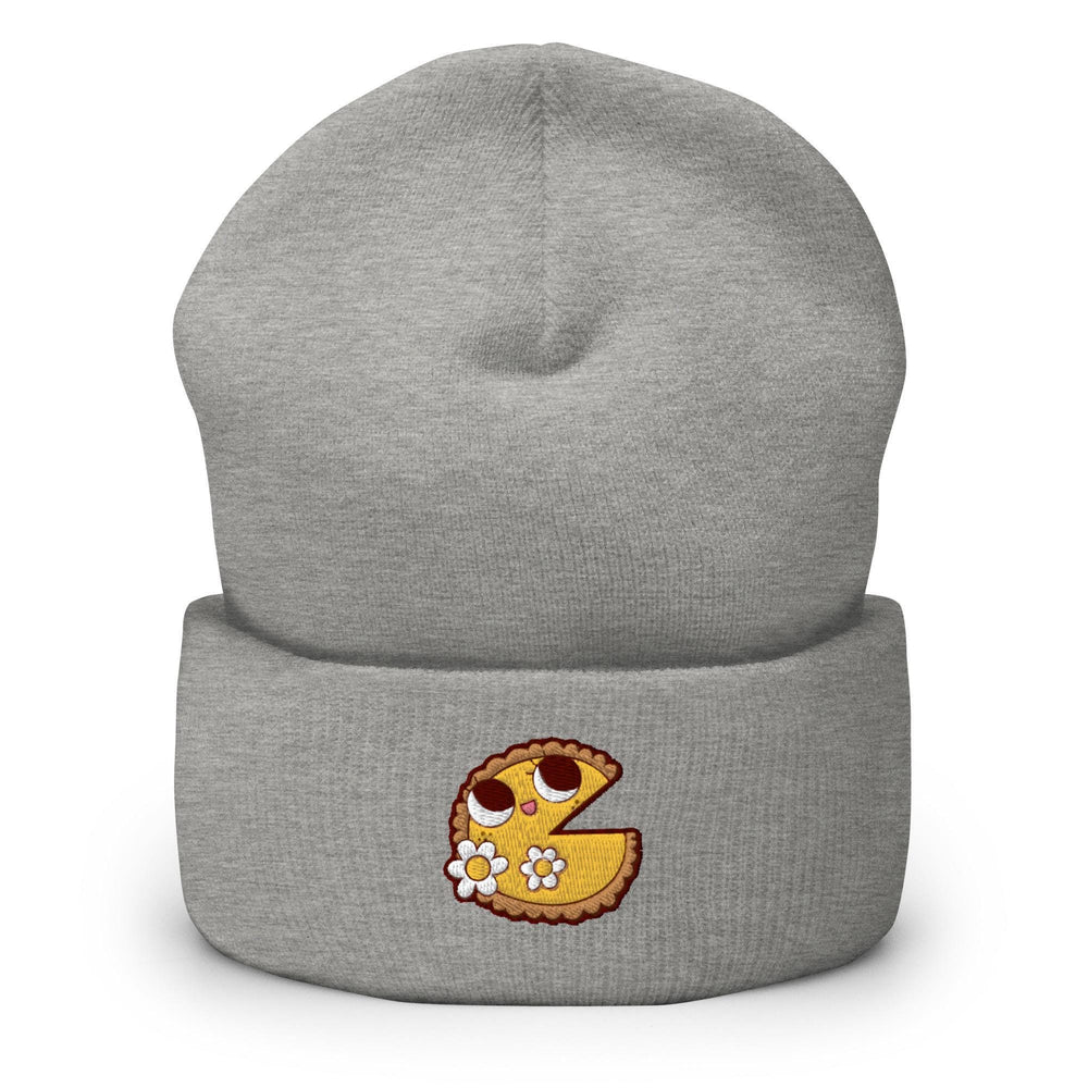 a beanie with a cartoon character on it