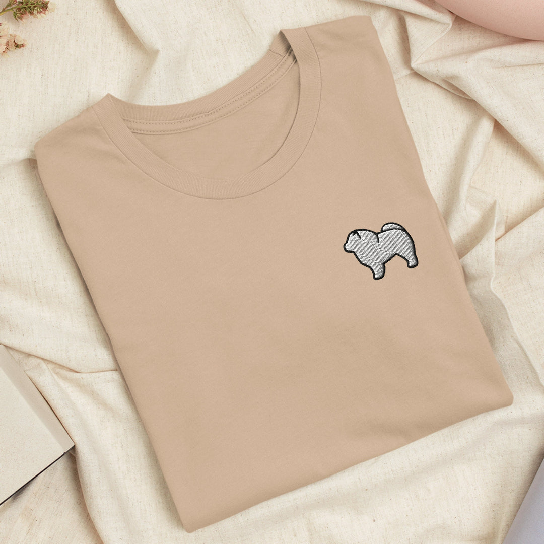 Chow Chow Embroidered T-shirt