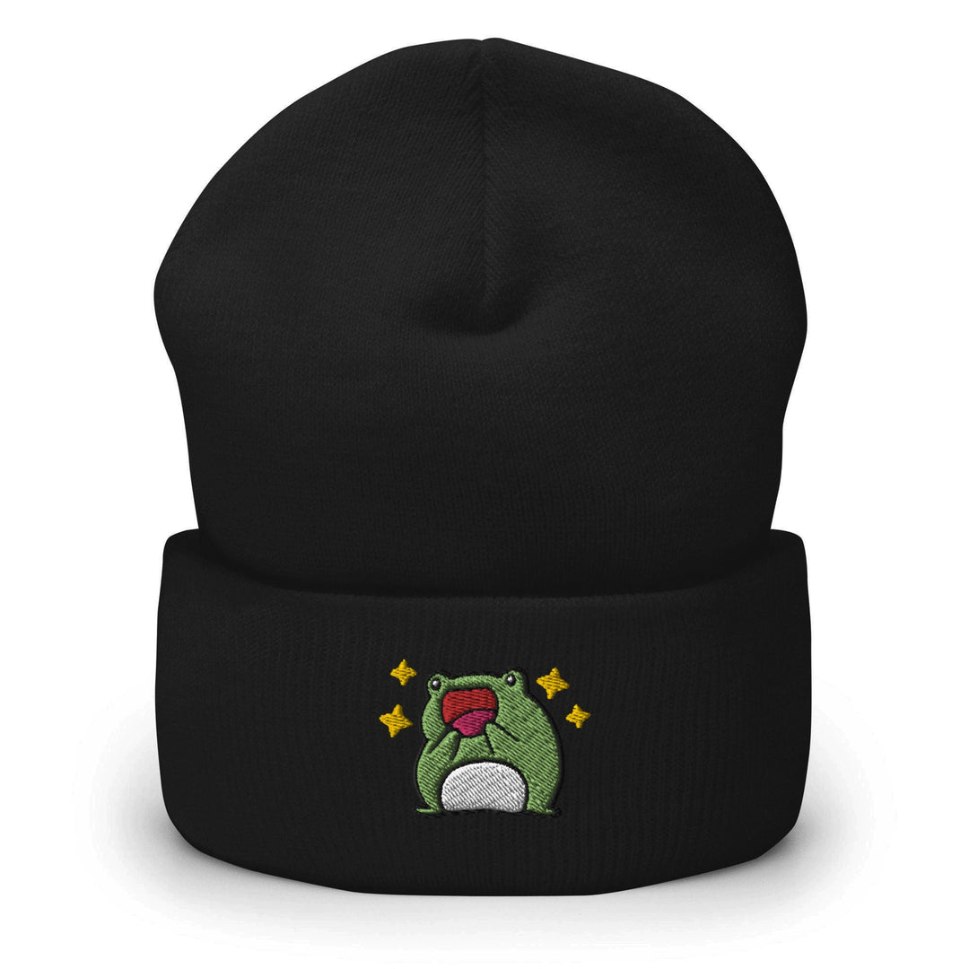 Excited Frog Beanie