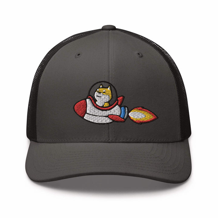 Rocket Shiba Inu Trucker Cap