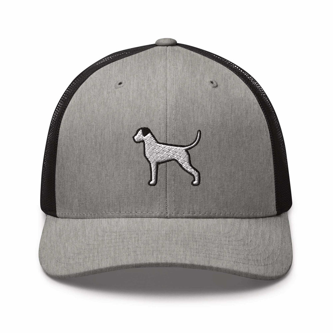 White Boxer Trucker Cap