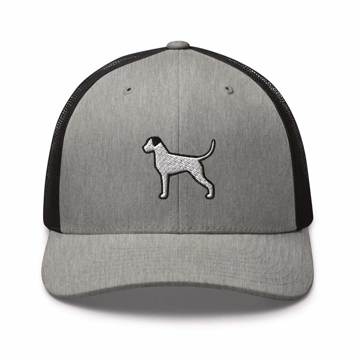 White Boxer Trucker Cap