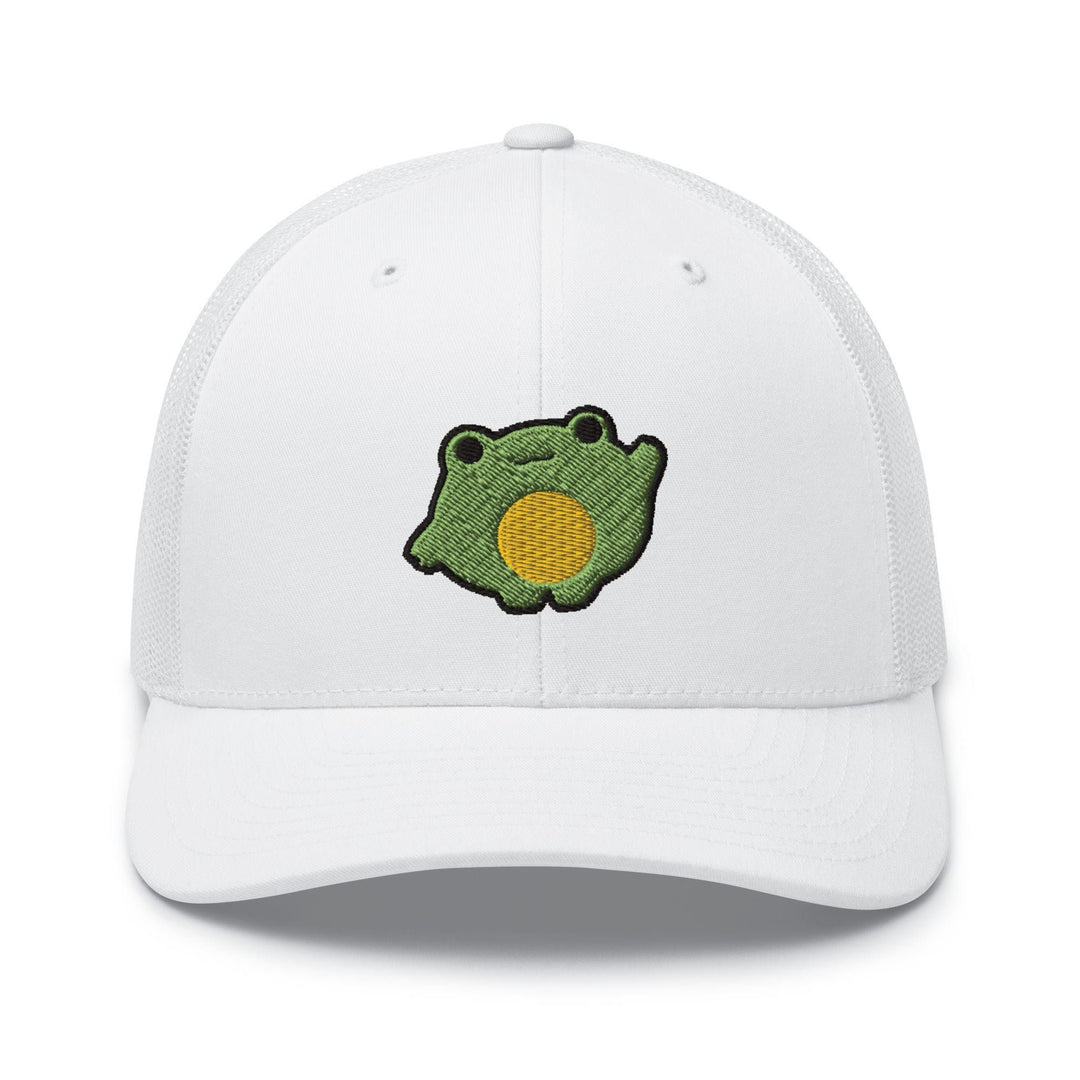 Chonky Cartoon Frog Trucker Cap