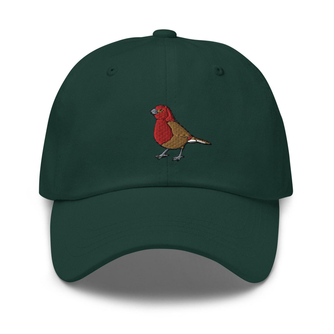 Red House Finch Dad Cap