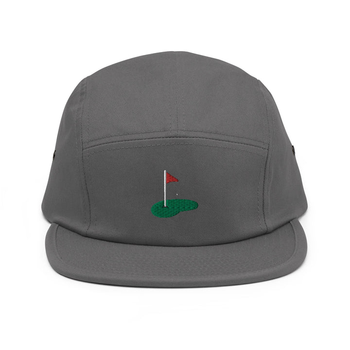 Golf Putting Green 5 Panel Camper Cap