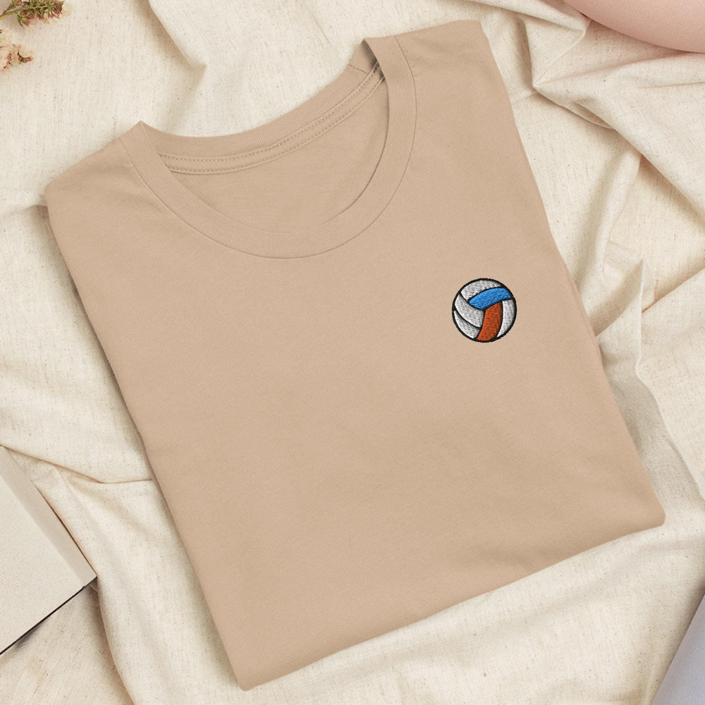 a t - shirt with a picture of a beach ball on it