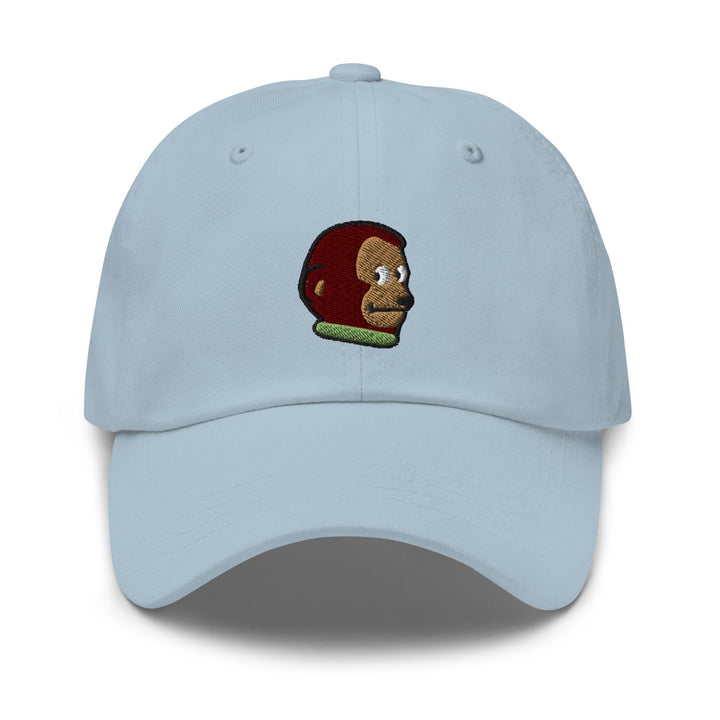Awkward Side Eye Monkey Dad Cap