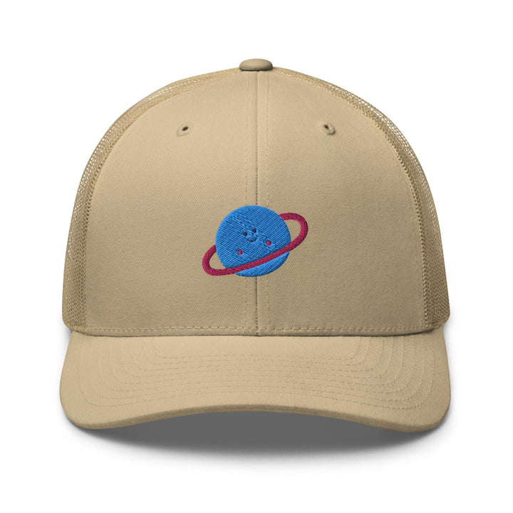Cute Smiling Planet Trucker Cap
