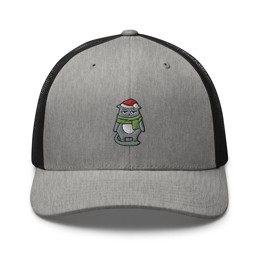 Grumpy Cat Christmas Time Trucker Cap
