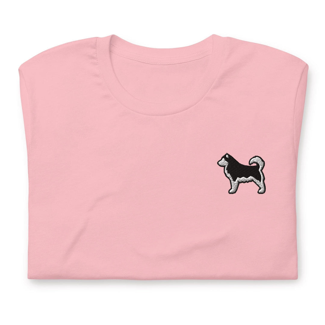 Siberian Husky Embroidered T-shirt