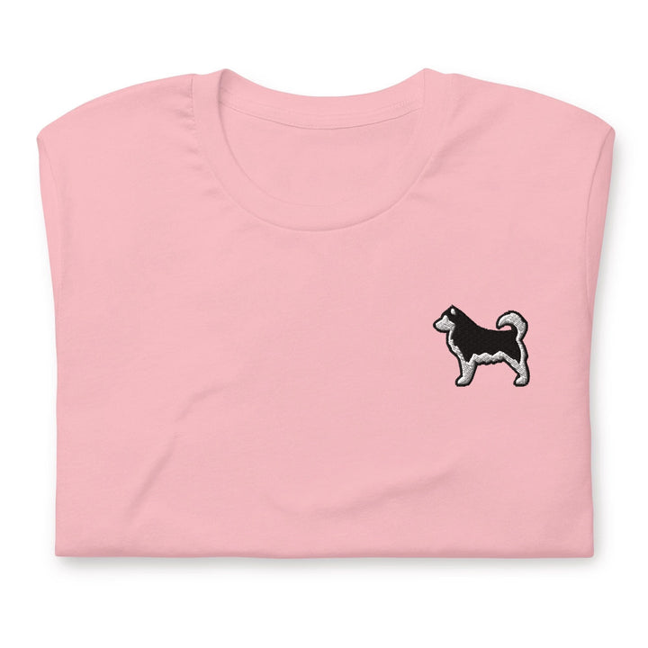 Siberian Husky Embroidered T-shirt